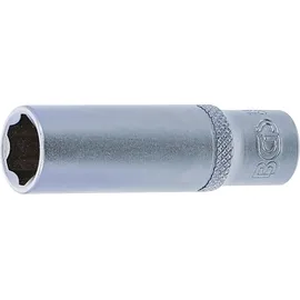 BGS Steckschlüssel-Einsatz Super Lock tief 6,3 mm (1/4") SW 10 mm