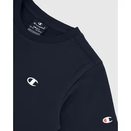Champion T-Shirt CHAMPION, Jungen, Gr. L (152/158), nny, nny, ns, Jersey, Obermaterial: 100% Baumwolle, schmal normal, Rundhals, abgesteppt, Shirts T-Shirt, 2er-Pack, Kurzarm, mit Rundhalsausschnitt, aus Baumwolle