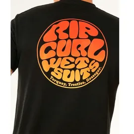 Rip Curl Wettie Passage Icon T-Shirt schwarz XXL