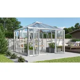Vitavia Gewächshaus-Pavillon "Fortuna",aluminium eloxiert,
