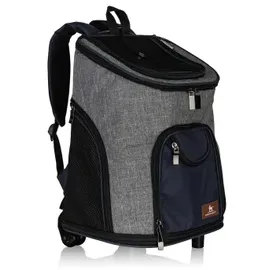 Knuffelwuff Hunderucksack Tajumulco 33 x 30 x 50 cm Grau