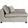 Home Affaire Sofaelement HOME AFFAIRE "Skara XXL", beige (dunkelbeige), B:140cm H:86cm T:130cm, 100% Polyester, Polsterelemente, Modul XXL - zum eigenen Zusammenstellen, Armlehne links/rechts wählbar