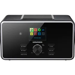 Grundig All-In-One DTR 6000 X Schwarz Internetradio mit 2.1 Stereo-Lautsprechersystem