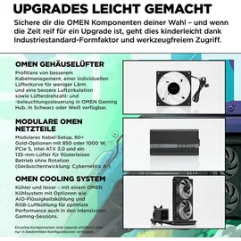 HP OMEN GT16-0075ng Gaming-PC 2023 32 GB RAM 1 TB SSD GeForce RTX 4060 Ti Windows 11