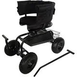 Relaxdays Bollerwagen schwarz
