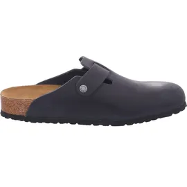 Birkenstock Boston Nubukleder geölt Damen schwarz 40 EU