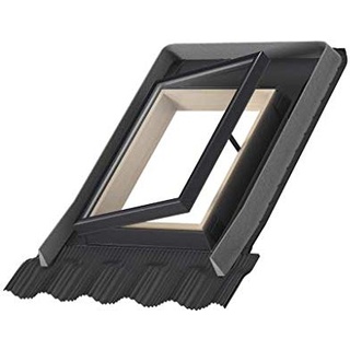 VELUX Dachausstiegsfenster VLT 1000 inkl. Universal Eindeckrahmen (45 x 55 - 025)