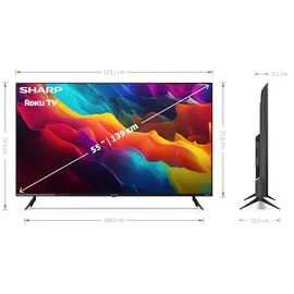 Sharp 55FJ2E 55" 4K LED Roku TV