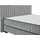 ed exciting design Boxbett ED EXCITING DESIGN "Nagol", grau (anthrazit), B:205cm L:214cm, 100% Polyester, Komplettbetten, mit Bettkasten, mit Wendematratze, erhältlich in verschiedenen Breiten