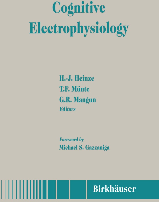 Cognitive Electrophysiology  Kartoniert (TB)