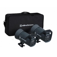 Elinchrom ELC 500/500 Set Set für Fotostudioausstattung Schwarz