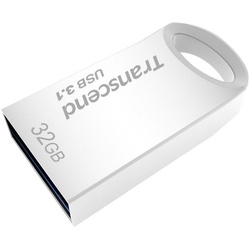 Transcend Transcend JetFlash® 710S USB-Stick 32 GB Silber TS32GJF710S USB 3.2 Ge USB-Stick silberfarben