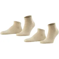 Falke Happy Sneakersocken 2er Pack Sand 47-50