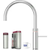 Quooker Fusion Round verchromt & PRO3 Reservoire & CUBE