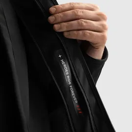 Rebelhorn Borg 2 Motorradjacke Schwarz/Grau/Rot L