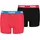 Boxershorts Jungen Kinder Unterhose Unterwäsche Farbe 786 Red Black Gr 176