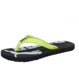 Puma Unisex Kinder Epic Flip V2 Jr Flip-Flops, Lime Pow Black White Green, 35.5