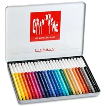 Caran d'Ache Malstifte, FIBRALO Aquarelle Filzstifte in Metallbox - 24 x)