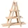 Promadino Blummentreppe Holz 101 x 31 x 113 cm beige