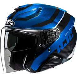 HJC F31 Naby Jethelm, schwarz-blau, Größe 2XL