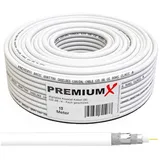PremiumX BASIC Koaxialkabel 15 m