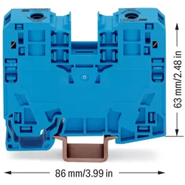 WAGO GmbH& Co. KG Durchgangsklemme 6-35qmm blau 285-134