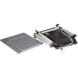 Brunner Campingschrank Azabache LS Cross Square Grau