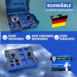 schwäble SCHWÄBLE® Schaumeinlage Schaumstoffeinlage f Bosch Akku-Starter-Set 12V GAL12-40