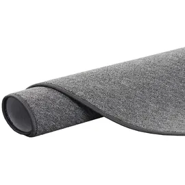 Snapstyle Feinschlingen Velour Teppich Strong Anthrazit Rund