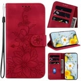 Handyhülle für Samsung Galaxy A51 4G Hülle Leder, Handy Samsung Galaxy A51 4G Blumen Hüllen, Leder Flip Etui Handytasche Schutzhülle für Samsung Galaxy A51 4G with Klapphülle Standfunktion Case