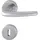 HOPPE Rosettengarnitur Edelstahl F69 grau
