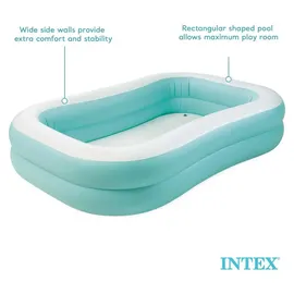Intex Mandarin Swim Center Family Pool Planschbecken 228,6 x 147,3 x 45,7 cm