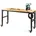 Arbeitstisch 122 x 51 x 79 104 cm Braun