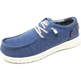 Fusion Washed Canvas Schuhe Herren blau 42 - Blau - 42