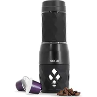Sogo Coffee Maker Express Manual 20bar -Black, Siebträgermaschine, Schwarz