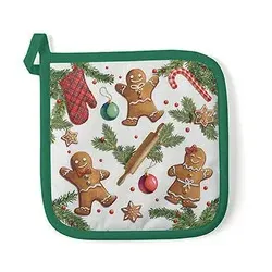 Weihn. Topflappen 20x20cm Gingerbread AMBIENTE36518880
