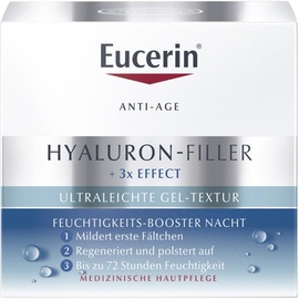 Eucerin Hyaluron-Filler + 3x Effect Moisture Booster Nachtcreme 50 ml