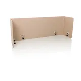 HJH Office Tischtrennwand FLEXMIUT U Sichtschutz als Eck- oder Front-Trennwand nutzbar, Grau