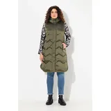 Ulla Popken Steppweste Damen Grün 46-48