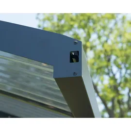 CANOPIA Einzelcarport Arizona 5,78 x 4,95 m grau 100% UV-geschützt
