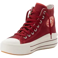 Converse Turnschuhe CHUCK TAYLOR ALL STAR MOVE PLATFORM RETRO SPORT in rot,