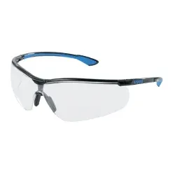 uvex sportstyle Schutzbrille, antireflex 9193838 , Farbe: schwarz / blau