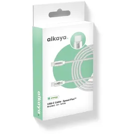 Alkaya USB-C 1,0 m Weiß