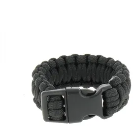 Mil-Tec Paracord Armband schwarz 22 mm Größe S