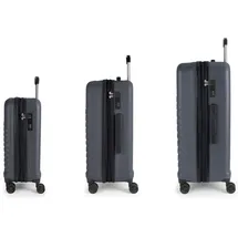 GABOL Journey Koffer-Set 3-tlg. grau/dunkelgrau