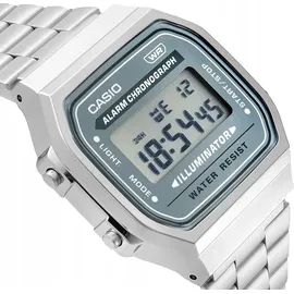 Casio A168wa-3ayes Uhr Silver One Size