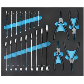 Brüder Mannesmann Werkzeuge Quantool Werkstattwagen Q25160