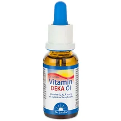 Dr. Jacob's DEKA Öl 800 IE Vitamin D3+K2+A+E