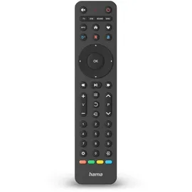 Hama Universal-Fernbedienung TV Infrarot für 4 Geräte,ernfähig App-Tasten