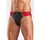 LE JOGGER Slip LE JOGGER, Herren, Gr. 5 (M), blau (navy, grau), Jersey, Obermaterial: 100% Baumwolle, unifarben, körpernah, Unterhosen, mit kontrastfarbenen Highlights